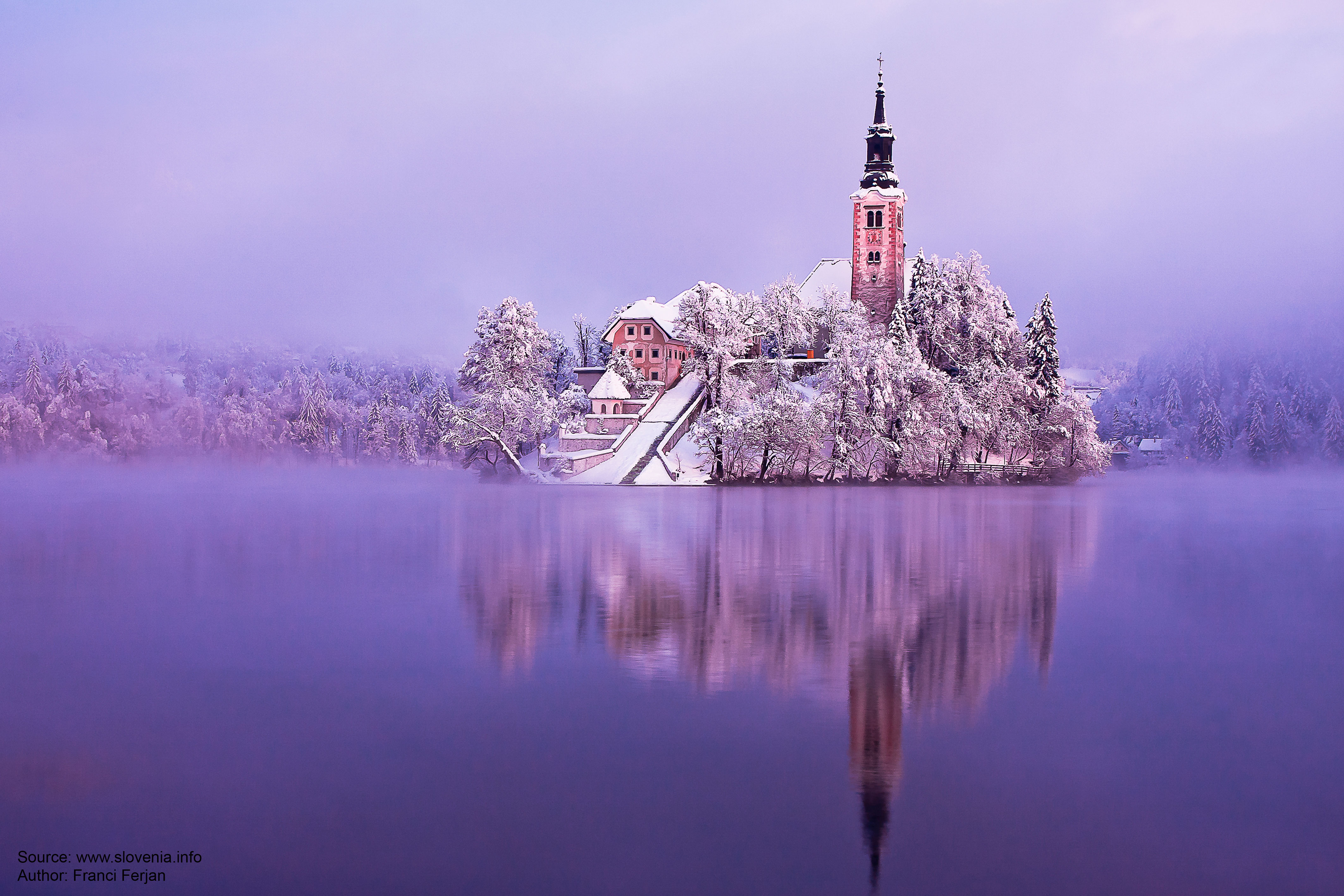 Bled - Decorated in white